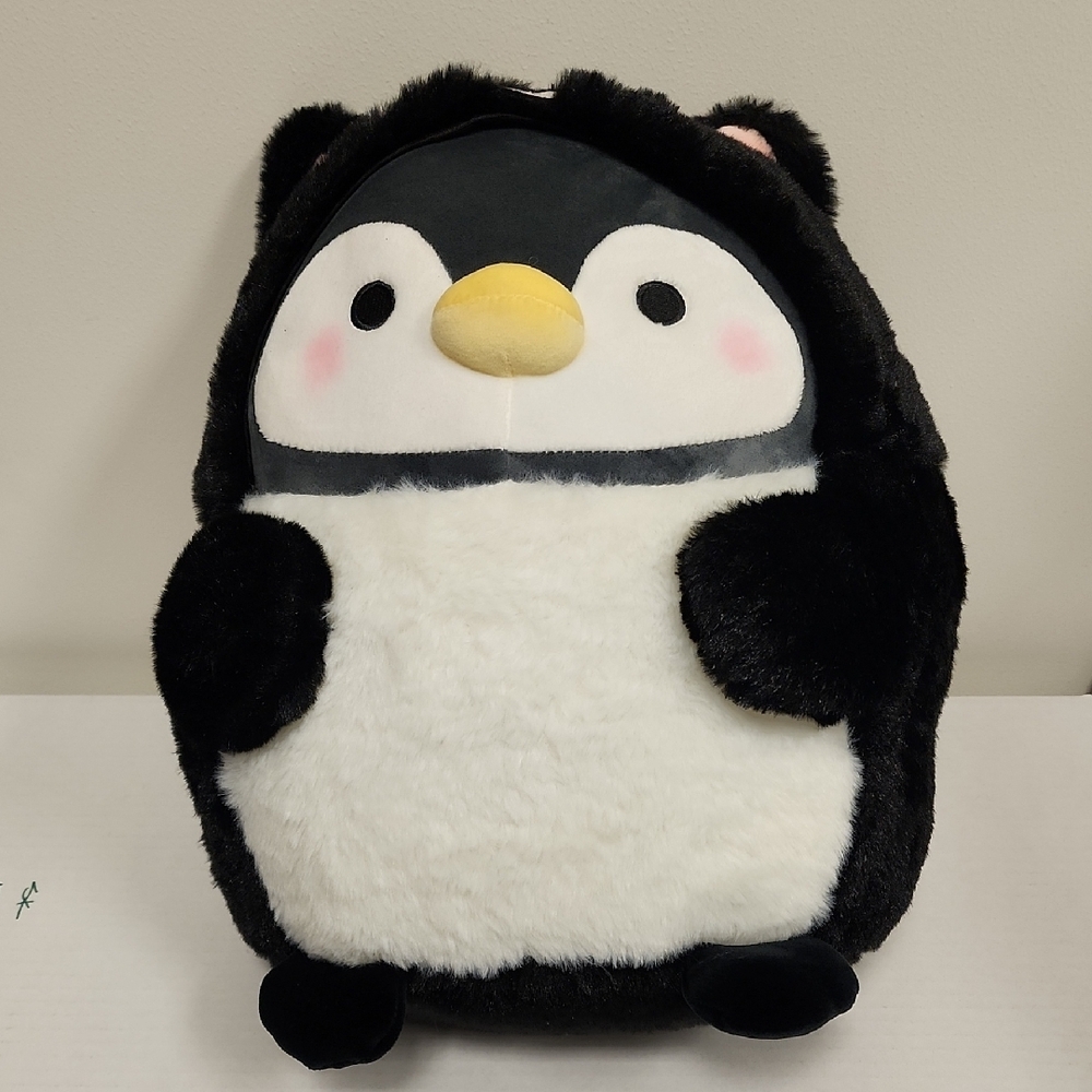 Takashoji Penguin In A Cat Costume Plush